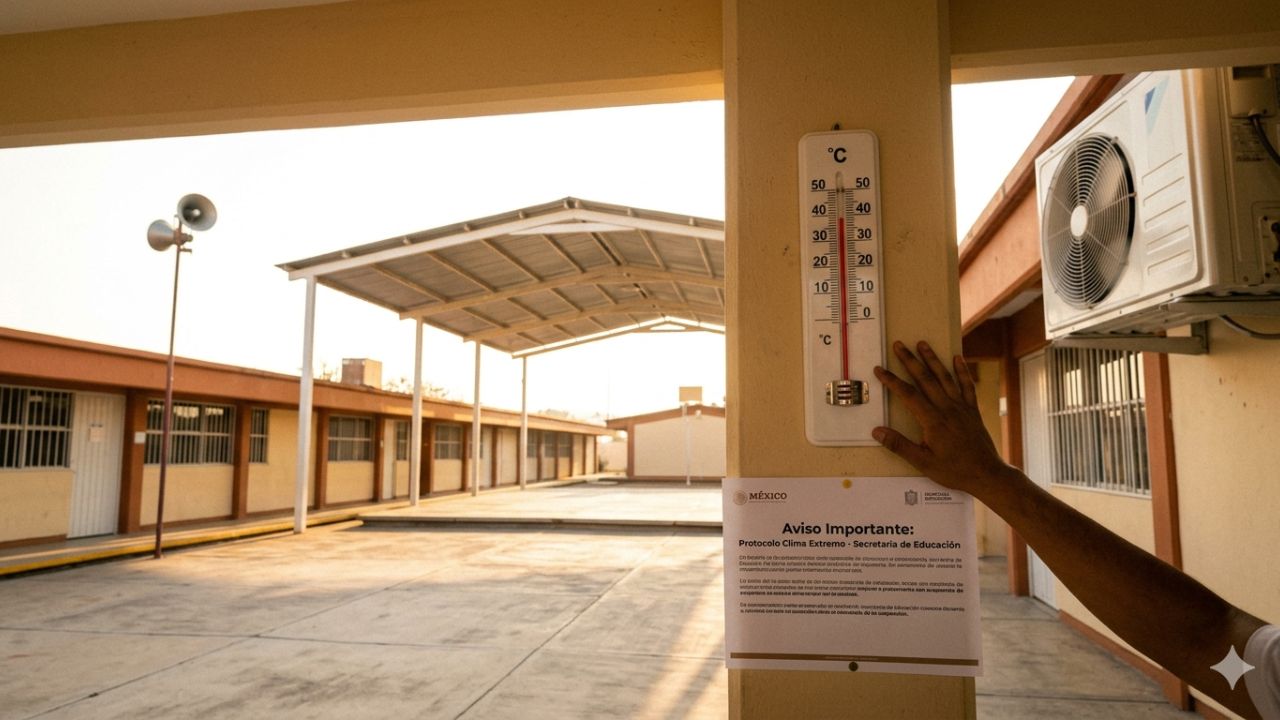 calor escuelas Región Centro