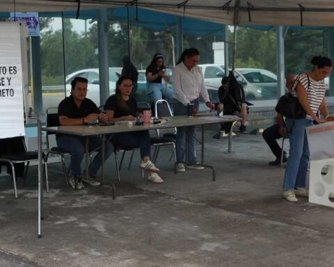 Casillas para votar en Coahuila.