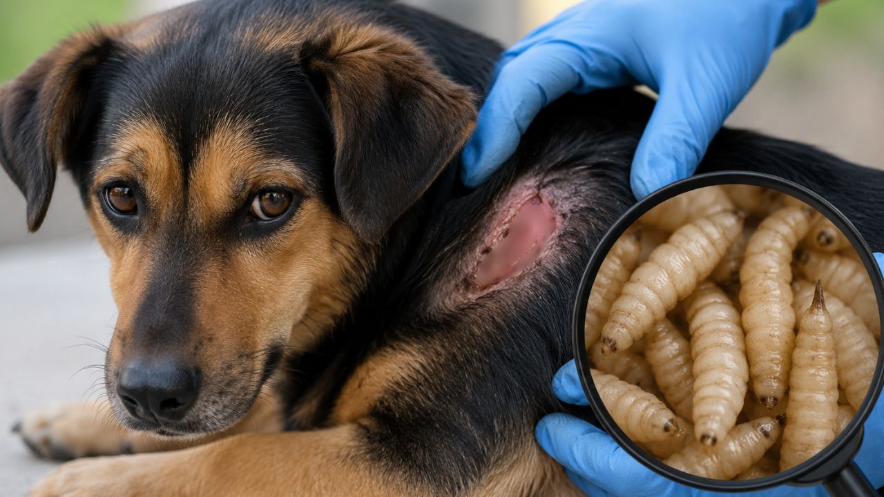 heridas en mascotas peligro del gusano barrenador