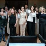 Integrantes de la Mesa Directiva de la Asociación de Abogados rinden protesta.
