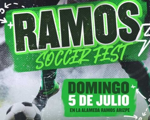 Banner promocional del evento Ramos Soccer Fest.