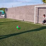 Cancha rehabilitada en Ramos Arizpe.