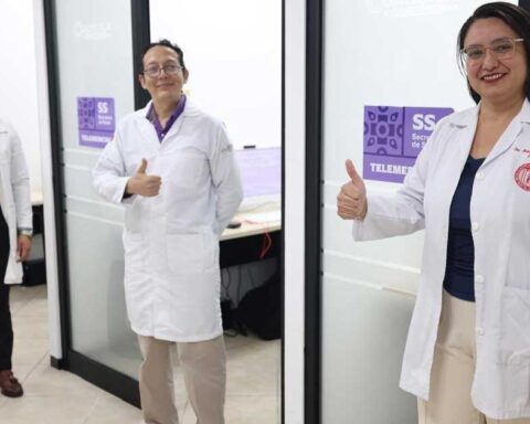 Médicos del programa de Telemedicina en Coahuila.