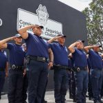 Cadetes de la Academia de Policía de Saltillo.