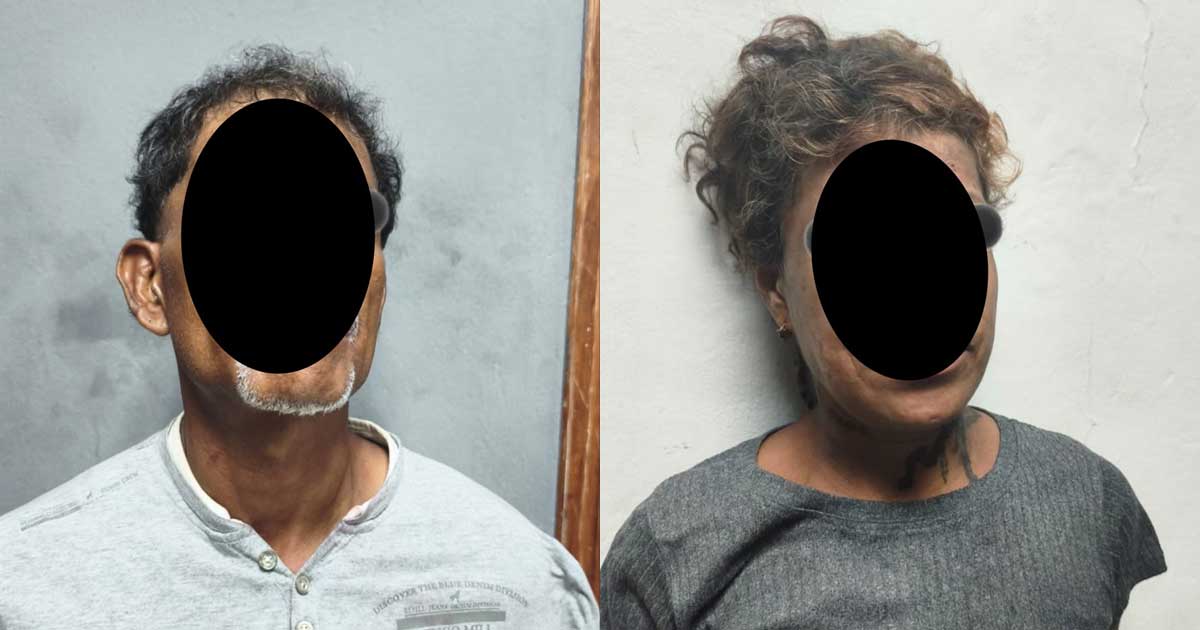 Rostros de personas detenidas en Torreón.