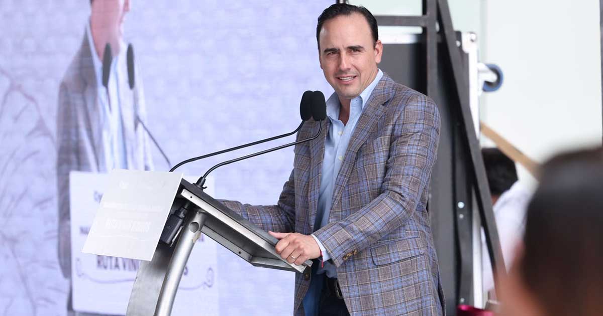 Manolo Jiménez, gobernador de Coahuila.