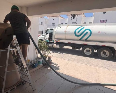 Pipa en una casa de SIMAS Torreón.