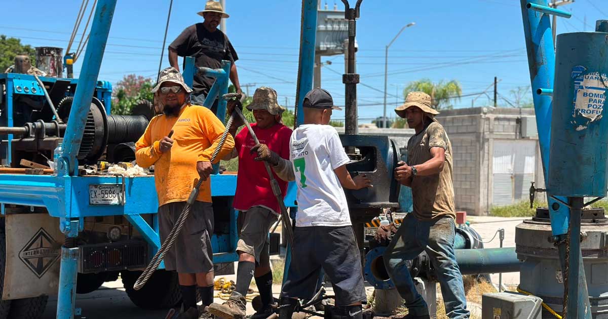 Trabajadores de SIMAS Torreón.